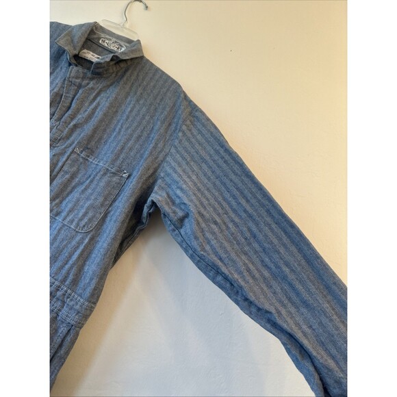 COVERALLS SIZE 46 RG Fisher Strip Red Kap USA 100% Cotton - Picture 4 of 11